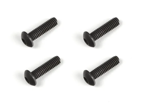 Arrma Linsenkopfschrauben M4 x 14 mm - Schraubenkopf: Linsenkopf - Schraubenkopfantrieb: Innensechskant - Gewindetyp: M4 - Produkttyp: Schrauben