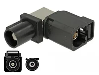 Delock Adapter FAKRA A Buchse 90° > FAKRA A Stecker