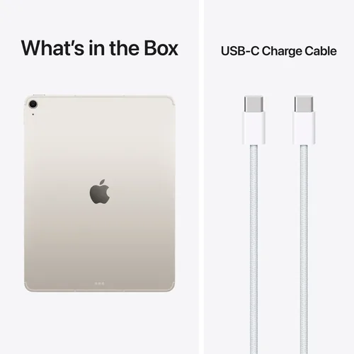 Apple iPad Air 5G Apple M LTE-TDD & LTE-FDD 512 Go 33 cm (13") 12 Go Wi-Fi 7 (802.11be) iPadOS 26 Beige