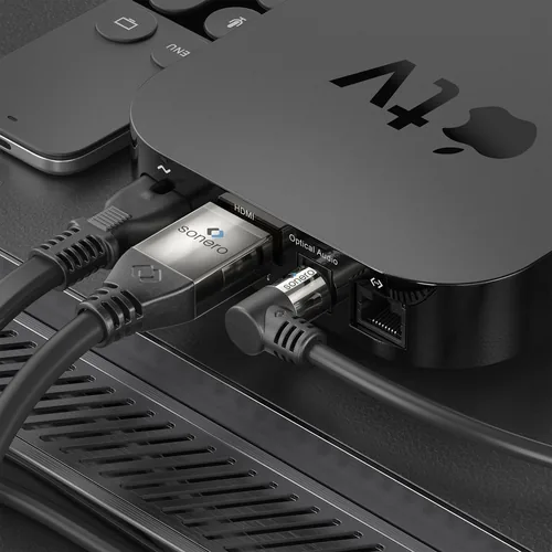 sonero Audio-Kabel Toslink - Toslink 1 m - Kabeltyp: Anschlusskabel - Audioanschluss Seite A: Toslink - Audiokanäle: Stereo - Audioanschluss Seite B: Toslink - Detailfarbe: Schwarz - Länge: 1 m