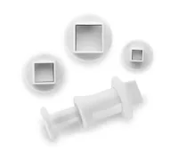Ibili Guetzli-Ausstecher-Set 4 Stück, Geometrische Figur - Materialtyp: Kunststoff - Stehkeks: Nein - Motiv: Geometrische Figur