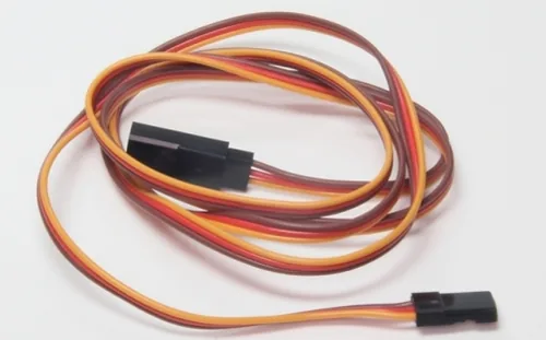 EP Servokabel 90 cm JR-Stecker zu JR-Buchse - Kabeltyp: Verlängerungskabel - Steckertyp Seite B: JR-Buchse - Steckertyp Seite A: JR-Stecker