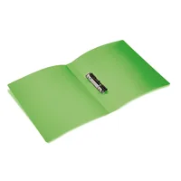 HERMA Ringbuch A4 transluzent Hellgrün 2D-Ring Mechanik - Papierformat: A4 - Anzahl Ringe: 2