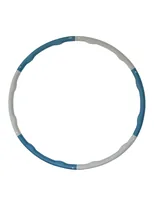 KOOR Hula Hoop Reifen Lulu 6-Segm. 1.8 kg - Gewicht: 1.8 kg - Ausziehbar: Nein - Farbe: Grau - Grün - Sportart: Fitness