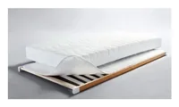 Dormisette Matratzen-Unterlage 90 x 200 cm - Grösse: 90 x 200 cm - Matratzenhöhe bis: 0 cm - Detailfarbe: Weiss - Trocknergeeignet: Nein - Detailmaterial: Polyester (PES) - Grundmaterial: Polyester (PES)