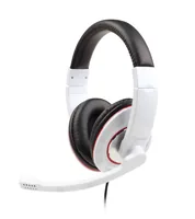 gembird Headset STEREO MHS 001GW glänzend Klinke weiß