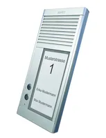 AGFEO DoorSpeak 2, Verkabelt, IP33, Aluminium, Aluminium, Wand, 115 mm