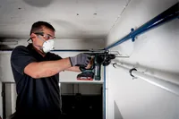 Metabo Bohrhammer BH 18 LTX BL 16 Solo - Produktkategorie: Bohrhammer - Werkzeugaufnahme: SDS-plus - Meisselfunktion: Nein - Akkusystem: CAS Cordless Alliance System - Schlagstärke (J): 1.3 J. - Max. Bohrdurchmesser Beton: 16 mm