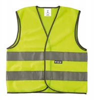 wowow Reflexweste Mesh Gilet Kids - Befestigung: Oberkörper - Farbe: Gelb - Typ: Weste