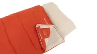 Outwell Contour Lux Erwachsener Rechteckiger Schlafsack Polyester Rot