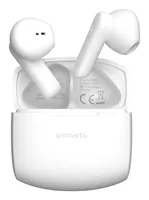 4smarts True Wireless In-Ear-Kopfhörer SkyBuds Air Weiss - Detailfarbe: Weiss - Kopfhörer Ausstattung: Anruf-Management - Ladeschale/Ladebox - Lautstärkeregelung - Mikrofon - Touch-Steuerung an der Ohrmuschel - Verbindungsmöglichkeiten: Bluetooth - Einsat