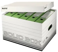 LEITZ Solid Box L 6119-00-01 weiss 346x305x450mm