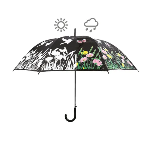 Esschert Design TP275 parapluie Noir Acier Polyester Complet