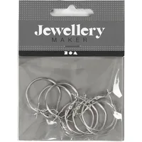 Creativ Company 61065 jewellery finding Earring hook Silver 2.5 cm 8 pc(s)