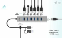 I-TEC USB-C - Charging - Metal - HUB - 7 Port - without power adapter