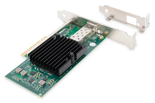 DIGITUS Netzwerkkarte PCIe SFP Single Port 10G INTEL Chip