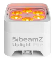 BeamZ Bodenstrahler BBP96SW Uplight Par Weiss - Typ: Bodenstrahler - Leuchtmittel: LED - Ausstattung: Integrierter Akku - DMX-fähig - Inkl. Fernbedienung