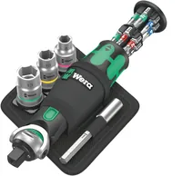 Wera Ratschen-Set 8009 Zyklop Pocket Set 2, 18-teilig - Grösse: 1/4  - 3/8  - Set: Ja