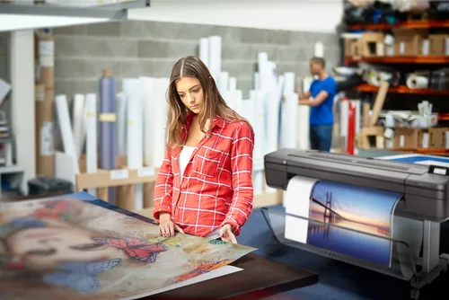 HP Designjet Z9+dr 44-in PostScript Printer with V-Trimmer Großformatdrucker Thermal Inkjet Farbe 2400 x 1200 DPI 1118 x 1676 mm Ethernet/LAN