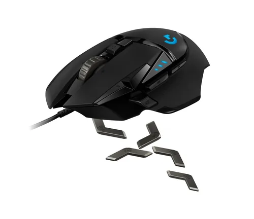 Logitech G G502 HERO Maus Gaming Rechts USB Typ-A Optisch 25600 DPI