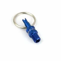 byschulz Ventiladapter Mini-Tool Blau - Zubehörtyp: Adapter - Sportart: Velo