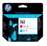 HP 761 Magenta/Cyan DesignJet Printhead Druckkopf Thermal Inkjet