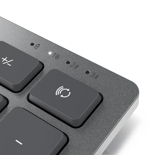DELL KM7120W Tastatur Maus enthalten Büro RF Wireless + Bluetooth Grau, Titan