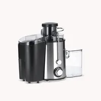 Severin ES 3566 Centrifugal juicer 400 W Black, Stainless steel