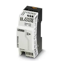 Phoenix Contact DIN-Schienennetzgerät 18 W, 12 V - Eingangsspannung: 100 - 240 V - Netzteil Nennleistung: 18 W - Ausgangsspannung: 12 V - Netzteil Art: DIN-Schienennetzgerät - Anschluss PRI: Klemme - Nennausgangsstrom: 1.5 A