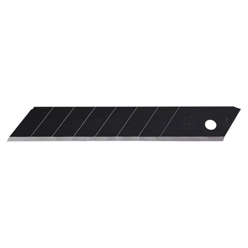 NT Cutter Ersatzklinge BL-13P 18 mm, Schwarz, 10 Stück - Detailfarbe: Schwarz - Klingenform: Spitzwinklige Klinge - Klingenlänge: 100 mm - Klingenbreite: 18 mm