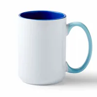 Cricut Tasse Infusible Ink Ocean 425 ml, Weiss/Blau - Detailfarbe: Blau - Weiss - Material: Porzellan