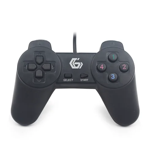 gembird Gamepad USB Gamepad 10 Tasten 4-Wege Digital Pad