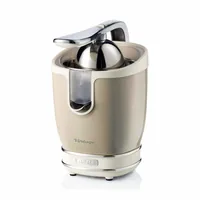 Ariete 413, Vintage Juicer, Professional Electric Juicer with Lever, 2 Cones for Large and Small Fruits, Anti-Drip Spout, Silent Motor, Professional Squeezing, Beige