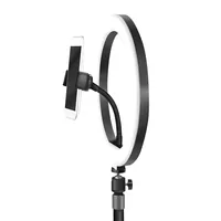 Logilink Smartphone-Ringlicht-Stativ m. Fernauslöser,DM 25cm