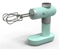 OHMEX Handmixer OHM-MIX-2000GR Grün - Motorleistung: 50 W - Funktionen: Schlagen - Rühren - Mixen - Kneten - Detailfarbe: Grün