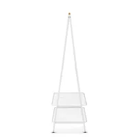 Brabantia Garderobenständer Linn big Weiss - Detailmaterial: Metall - Holz - Grundmaterial: Holz - Metall - Detailfarbe: Weiss