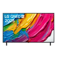 LG TV 55QNED80A6A 55, 3840 x 2160 (Ultra HD 4K), QNED - Auflösung: 3840 x 2160 (Ultra HD 4K) - Bildschirmdiagonale: 55  - Tuner-Signal: DVB-S2 (Satellit) - DVB-T2 (terrestrisch) - HDMI Anschlüsse: 3 - Schnittstellen: WLAN - Bluetooth - Energieeffizienzkla