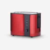 Severin AT 2217 tostapane 2 fetta/e 800 W Metallico, Rosso