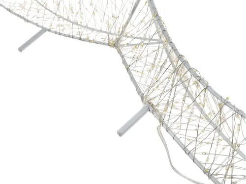 COCON LED-Tannenbaum 3D, Metall, klein - Betriebsart: Netzbetrieb - Fernbedienung: Nein - Aussenanwendung: Ja - Anwendungszweck: Stehend - Timerfunktion: Nein - Set: Nein