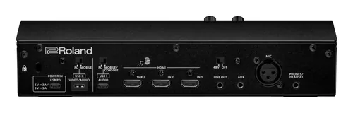 Roland Bildmischer BRIDGE CAST X - Schnittstellen: 3.5-mm-Kopfhöreranschluss - 3.5 mm Klinke - HDMI - Line Out - USB - XLR