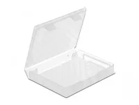 Delock Schutzgehäuse für 2.5? HDD / SSD Transparent - Zubehörtyp: Aufbewahrung
