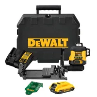DEWALT Akku-Linienlaser 18 V, 3x 360 °, 40 m - Produktkategorie: Linienlaser - Schnittstellen: Keine - Reichweite: 40 m - Messgenauigkeit: 3 mm
