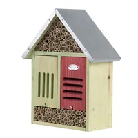 Esschert Design Insektenhotel XL - Tierart: Insekten - Produkttyp: Insektenhotel - Gartentier: Marienkäfer - Ohrwurm - Florfliege - Wildbiene