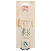 Prym 1530 Rundstricknadel BAMBUS 4.50 mm, 40 cm - Material: Bambus - Produkttyp: Rundsticknadel