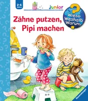 Ravensburger Kinder-Sachbuch WWW Zähne putzen, Pipi machen - Sprache: Deutsch - Altersempfehlung ab: 2 Jahren - Einband: Hardcover - Anzahl Seiten: 16 - Thema: Entdecken und Wissen - Altersgruppe: Kleinkinder