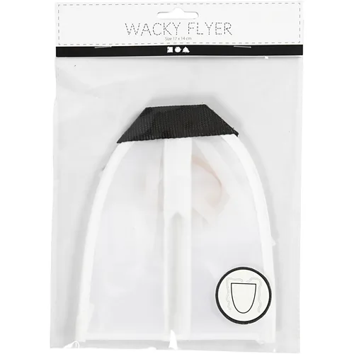 Creativ Company Drachen Nylon, 1 Stück, Weiss - Material: Nylon - Detailfarbe: Weiss - Textil-Art: Drachen