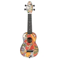Ortega Guitars Keiki Ukulele Pack Soprano Ukulele Agathis / ABS El Muerto '68 Set - K2-EM