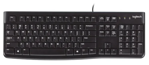 LGN Logitech K120 Wired Keyboard for Business Black Qwerty