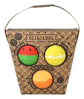 Oli&Carol Fruit Salad Baby Sensory Balls teether