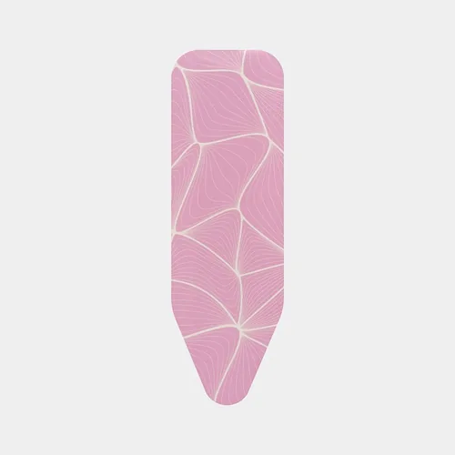 Brabantia Bügelbrettbezug B mit 2 mm Schaumstoff 124 x 38 cm, Pink - Bügelbrettbezug: Baumwolle (CO) - Zubehörtyp: Bügelbrettbezug - Detailfarbe: Pink - Breite max.: 38 cm - Material: Baumwolle - Länge max.: 124 cm